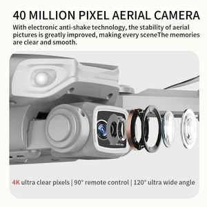 Dron Cuatricóptero Plegable L900PRO Comercial con GPS, 5G, Cámara Dual 4K, Alcance de 1.2KM para Fotografía Aérea, en Oferta a Bajo Precio - Product Image 5