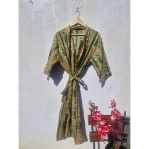 Robe Kimono en Coton Imprimé Tigre pour Femme, Cache-maillot de Plage Léger, Peignoir Décontracté, Robe Cache-cœur - Product Image 1