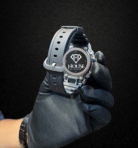 Reloj de lujo para hombre con caja de medio bisel y correa de goma, reloj con esfera digital para hombre y mujer, regalo - Product Image 3