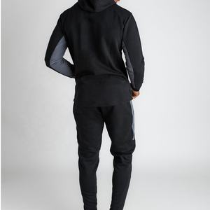 Survêtement noir pour hommes, survêtement personnalisé, nouvelle collection - Product Image 5