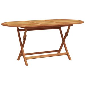 Conjunto de Comedor de Jardín de Madera de Acacia Maciza y Polipropileno en Color Negro - Product Image 5