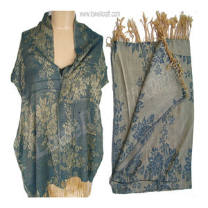 Elegante Bufanda con Diseño Jamavar para Mujer y Hombre, Patrón Étnico Tradicional Paisley, Suave y Lujosa para el Invierno - Product Image 2