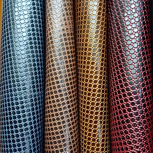 Material Texturizado de Cuero Sintético Brillante para Bolsos, Cinturones, Zapatos, Proyectos de Cuero, Diseño Creativo DIY - Product Image 3