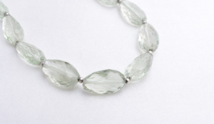 Ametista verde natural facetada, piedras preciosas para la elaboración de joyería fina. - Product Image 5