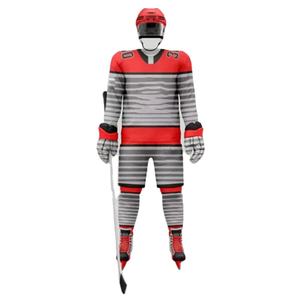 Uniforme de Hockey sobre Hielo al Por Mayor, con Logotipo Personalizado, Informal, Deportivo, Transpirable, 100% Poliéster, Antibacteriano, Unisex - Product Image 1