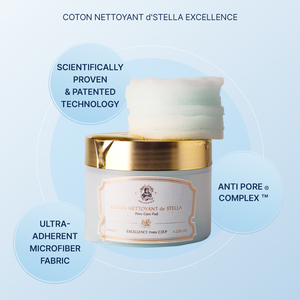 CHALLANS De PARIS 125ml Discos de Algodón Anti-Sebo con Retinol y Pantenol para Reducir Poros y Equilibrar el Sebo, para una Piel Saludable - Product Image 1