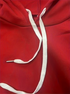 Sudadera con Capucha Roja para Hombre, Diseño con Estampado de Nueva York, EE. UU., Felpa de Algodón, Informal, para Otoño, con Bolsillos, Corte Regular - Product Image 3