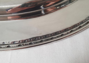 Gran oferta de placa de cargador de plata para bodas, fiestas, hoteles y banquetes, precio excelente plato de decoración de boda - Product Image 6