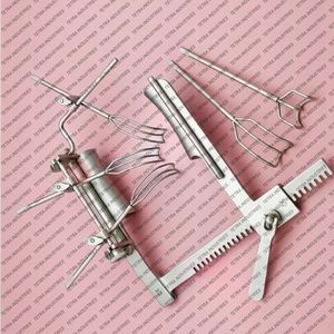 Retractor de Válvula Mitral Cooley Cosgrove Manual de Acero Inoxidable Premium, Juego Completo de Instrumentos Quirúrgicos Cardiovasculares con Certificación CE - Product Image 5