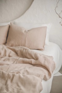 Housse de couette en lin pur européen en gros, taille personnalisée, service OEM/ODM pour hôtels et maisons, ensembles de housses de couette - Product Image 3