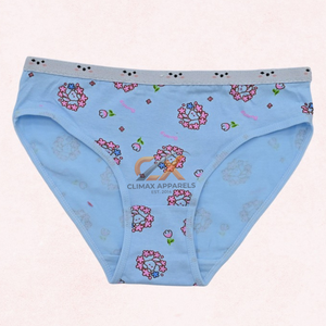 กางเกงในสตรีเอวสูงพิมพ์ลายตามสั่งขายส่ง แบรนด์ส่วนตัว ผ้าฝ้ายผสมสแปนเด็กซ์ ผู้ผลิตโดยตรงแบบ OEM - Product Image 3