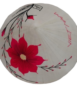 Hand-Painted Vietnamese Palm <b>Leaf</b> Cone Hat – Eco-Friendly, Waterproof & Custom Hand-Embroidered Sun Hat - Product Image 6