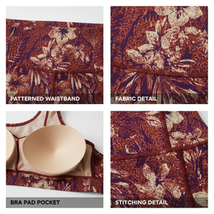 Conjunto Deportivo de Alta Calidad para Mujer, 2 Piezas, Leggings y Bra Deportivo Transpirables, para Yoga, Gimnasio, Entrenamiento, Tallas Grandes - Product Image 6