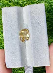 Zircon jaune naturel, pierre précieuse de coupe ovale, pierres brutes extraies de la terre, pour la fabrication de bijoux, bagues, pendentifs, boucles d'oreilles, haute qualité - Product Image 6