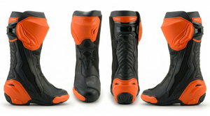 Botas de Motociclismo de Alto Rendimiento, Calzado Protector de Carreras Antideslizante, Transpirable e Impermeable, Equipo de Seguridad para Motociclistas al por Mayor - Product Image 3