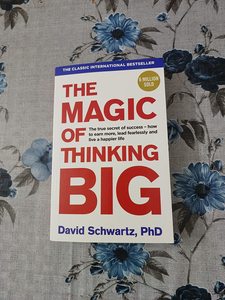 The Magic of <b>Thinking</b> Big By David J. Schwartz English Peperback Success Motivation Book - Product Image 1