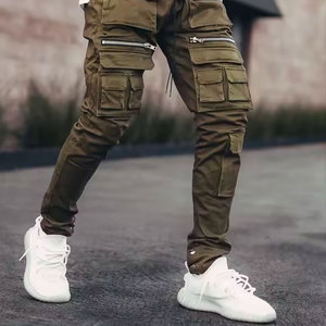 Pantalones Cargo Transpirables para Hombre, para Senderismo, Entrenamiento y Viajes, Estilo Informal, Corte Relajado, Moda Urbana - Product Image 3