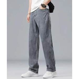 Pantalones Vaqueros para Hombre Hechos a Medida, Talla Adulto, Transpirables, para Verano, Otoño y Primavera, 100% Algodón, de Alta Calidad, Marca Privada, Más Vendidos - Product Image 3