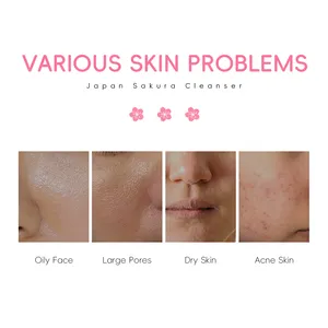 クロスボーダー外国貿易日本の桜フェイシャルクレンザー50g保湿スキンケアフェイシャルクレンザー - Product Image 5