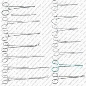Surgical Hemostat Forceps Set 15 Pcs Crile Kelly Mosquito Kocher Rochester Pean Stainless Steel <b>Veterinary</b> <b>Instruments</b> Certified - Product Image 4