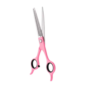 Thinning Scissor Adjustable Hair Thinning Scissors Orange <b>Handle</b> Stainless Steel Texturizing <b>Shears</b> Professional Top Quality - Product Image 4