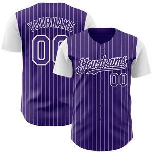 Camiseta de Béisbol Sublimada OEM con Logotipo Frontal, 100% Poliéster Transpirable, Unisex, Cuello Redondo, Manga Corta, Secado Rápido, Diseño a Rayas - Product Image 5