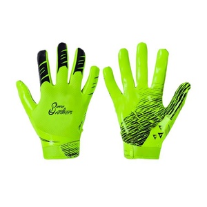 Gants d'entraînement de football personnalisés OEM – Gants athlétiques à grip en silicone personnalisé haute durabilité - Product Image 5