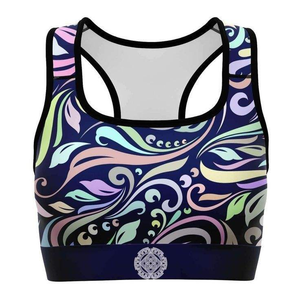 Nuevo Sujetador Deportivo Personalizado para Mujer, Sublimado, de Secado Rápido, Transpirable, para Yoga, Gimnasio, Fitness, Ropa Deportiva Activa, Logotipo OEM, Venta al Por Mayor - Product Image 1