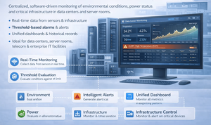 Professional Infrastructure Protection Real-Time Environmental Monitoring | Data Center Monitoring <b>Software</b> – OEM Available - Product Image 2