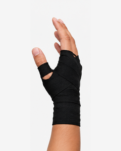Vendas de mano flexibles de algodón personalizadas para entrenamiento, protección, Muay Thai, combate, boxeo, para unisex - Product Image 3