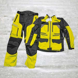 Combinaison textile imperméable 100% approuvée CE pour moto pantalon et veste de course de bonne qualité pour le tourisme équipement de moto grande taille - Product Image 6