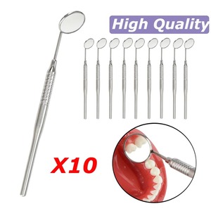 Espejos Dentales Autoclavables BAFA, Juego de 10 Piezas, Superficie Reflectante, Mango Ergonómico, Clase I, para Examen Bucal - Product Image 4