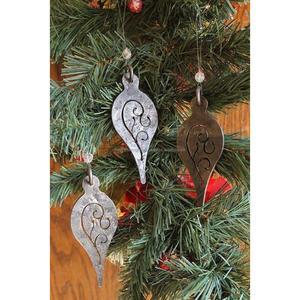 Árbol de Navidad de doble pared o estrella, adornos colgantes de jardín con acabado antiguo, plantas de árbol más vendidas, adorno de Metal decorativo, ventas - Product Image 5