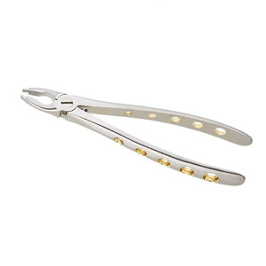Forceps d'extraction des racines inférieures # 74 Instruments dentaires orthodontiques en gros, en acier inoxydable, pour extraction chirurgicale - Product Image 5
