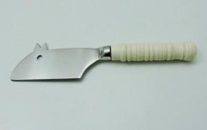 Couteaux de cuisine en acier inoxydable avec manche en résine, design très demandé, couteau à fromage et couteau à beurre en acier inoxydable, à prix réduit. - Product Image 4