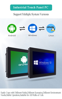 SeeTouch-Monitor industrial de PC de 15 pulgadas, resistente al agua, IP65, resistente al agua, Panel de marco abierto, PC, tableta integrada, pantalla táctil PCAP