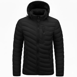 Fabricante de Chaquetas de Invierno Personalizadas, Chaqueta Acolchada con Capucha y Logotipo Personalizado para Marcas de Ropa Urbana - Product Image 1