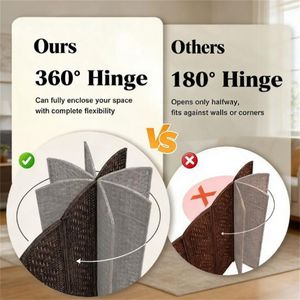 Foldable Privacy <b>Screen</b> Portable Room Divider - Product Image 3