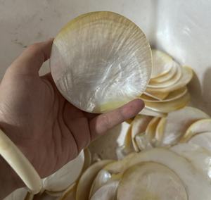 Vietnam Handcrafted Mother of Pearl Plate Shell Nacre Material for Jewelry Tray Serving <b>Tabletop</b> Decor Display Use - Product Image 5