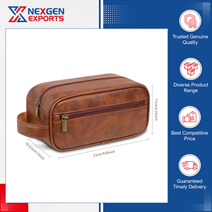 Wholesale Supplier Outstanding Quality Highly Durable Fashionable PU Leather <b>Large</b> Capacity Zipper for <b>Bag</b> Discounted - Product Image 3