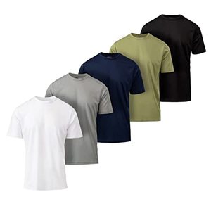 เสื้อยืดแขนสั้นผู้ชายสำหรับวัยรุ่น สวมใส่สบาย ระบายอากาศได้ดี น้ำหนักเบา ทันสมัย - Product Image 1