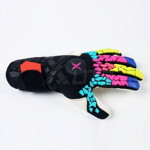 Guantes de Portero Deportivos Profesionales Transpirables Antideslizantes con Inyector de Goma 3D, Cierre de Gancho y Bucle, Ajuste Flexible para Fútbol - Product Image 2