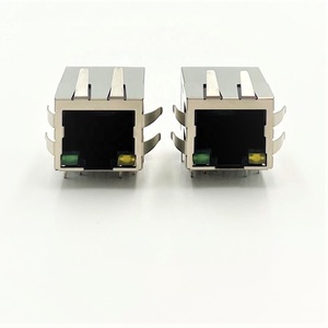 Cổng duy nhất <span class=keywords><strong>RJ45</strong></span> nối nữ nối Tab xuống dẫn với biến Áp 10/100M cho thiết bị điện tử - Product Image 1