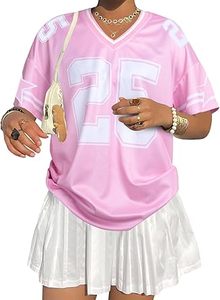 T-shirt de football personnalisé 100 % polyester avec impression graphique, col en V, manches courtes, maille respirante, épaules tombantes, coupe ample, idéal pour l'été - Product Image 6