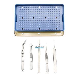 Kit de Inicio para Examen de la Superficie Ocular, Juego de 6 Instrumentos Oftálmicos para Cirugía - Product Image 2