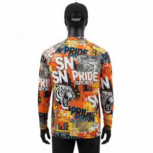 Rashguard MMA unisexe sur mesure de haute qualité, design par sublimation, manches longues, respirant, séchage rapide, logo personnalisé - Product Image 3