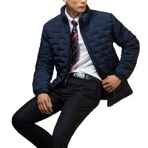 Veste de travail d'hiver pour hommes, manteau épais rembourré en polyester-coton rembourré avec rembourrage matelassé pour plus de confort, prix abordable pour les garçons - Product Image 4