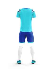 Wholesale RAPID SPORTS Soccer Jerseys Shirts Shorts Unisex Custom OEM Team Uniform Kit Supplier Breathable 100% Sublimated Front - Product Image 5