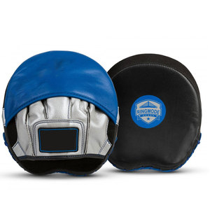 High Quality Lightweight Laced Leather Martial Arts Boxing <b>Focus</b> <b>Pad</b> Durable Material Customizable - Product Image 1