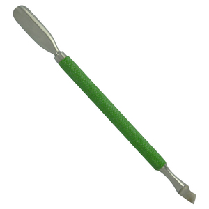 Pousse-cuticules professionnel carré double action en acier inoxydable pour manucure, réutilisable, double usage, durable, résistant à la rouille, qualité A+ - Product Image 1